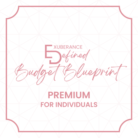 Budget Blueprint – Individual